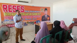 Serap Aspirasi, Anggota DPRD Gresik Ini Tindaklanjuti Keluhan Masyarakat