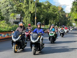Meriahnya PCX Celebration Day, Diikuti 300 Member PCX