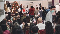 Rayakan Natal, Gereja Tertua di Gresik Santuni Anak Yatim Piatu dan Gelar Pentas Budaya