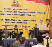 Evaluasi Kerja Politik, Partai Golkar Bidik 10 Kursi DPRD Kab. Pasuruan