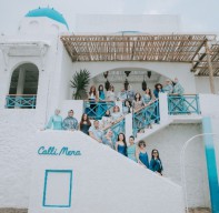 Tawarkan Konsep Berbeda, Kuliner di Resto Ala Little Santorini Yunani Serasa Berwisata