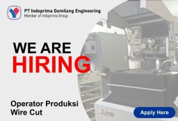 Lowongan Kerja di PT Indoprima Gemilang Engineering, Dibutuhkan Dua Posisi Bagian Produksi