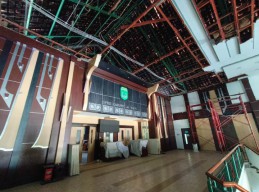 DPA Belum Turun, Proyek Pekerjaan di Gedung DPRD Kab. Pasuruan Disorot