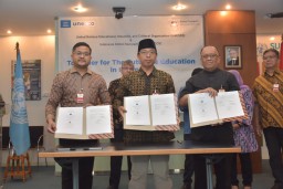 LP Ma'arif NU Banyuwangi dan Yayasan Karmel Adopsi Konsep Pendidikan UNESCO