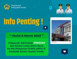 Info Penting, Layanan Urus KTP dan KK di Gresik Pindah dari Alun-alun ke Mal Pelayanan Publik