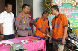 Berbekal Kunci T Pencuri di Sidoarjo ini Hanya Butuh 3 Detik Saja Bobol Motor