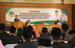 Mutasi Lagi, Pejabat Muda di Pemkab Gresik Promosi Jabatan