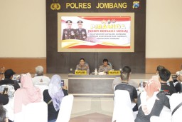 Perkuat Sinergitas, Polres Jombang Dialog Bareng Wartawan