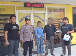 Gondol Tas Pedagang Mainan di Gresik, Pasutri Asal Nganjuk Terpaksa Tidur di Penjara