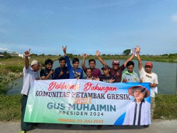 Petambak di Gresik Dukung Muhaimin Maju Capres 2024, Ini Sebabnya