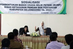 Bupati Bojonegoro Minta Gapoktan Berkembang Jadi BUMP, Terus Tingkatkan Ekonomi Petani