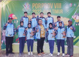Lamongan Raih 1 Emas dan 3 Perunggu di Cabor Biliar Porprov Jatim 2023