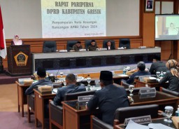 Nota APBD Gresik 2024, Pendapatan dan Belanja Kompak Diproyeksikan Turun