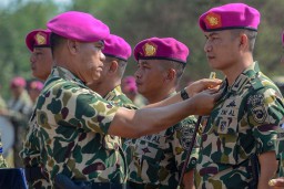 Mayor Marinir Sandi Varikta S.E.,M.Tr.Opsla Jabat Danyontaifib 2 Marinir