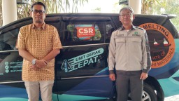 URC Perumda Giri Tirta Akan Memakai Mobil dari PT Smelting Untuk Melayani Pelanggan