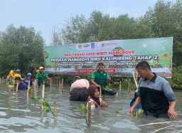 Kurangi Emisi Karbon, Cargill Indonesia Ajak Pelajar Mahasiswa dan Kartar Tanam Pohon Mangrove