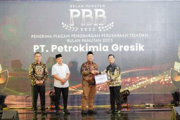 Tahun Ini Petrokimia Gresik Setor Pajak dan Retribusi Puluhan Miliar ke Pemkab Gresik