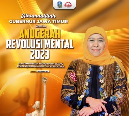 Provinsi Jatim Raih Anugerah Revolusi Mental 2023 Kategori Indonesia Melayani