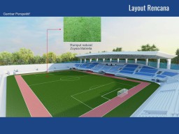 Begini Penampakan Stadion Surajaya Lamongan Saat Renovasi Selesai Nanti, Full Single Seat