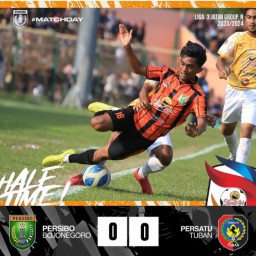 Persatu Tuban Puas Main Imbang di Hadapan Ribuan Suporter Persibo Bojonegoro