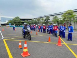 Peringati Bulan K3 Nasional, MPM Honda Jatim Edukasi #Cari aman Berkendara Karyawan Ajinomoto