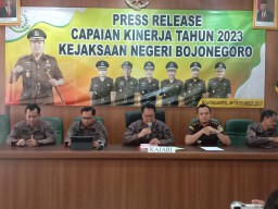 Kejari Bojonegoro Umumkan Capaian Kinerja Selama Setahun