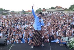 Usai Ruang Kerjanya Digeledah KPK, Bupati Sidoarjo Gus Muhdlor Deklarasi Dukung Prabowo Gibran