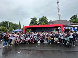 400 Bikers Honda Hadiri Gebyar Keselamatan Berkendara 2024.