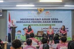Wabup Gresik Dorong Anak-Anak Berperan Aktif Dalam Pembangunan