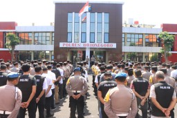 Kapolres Bojonegoro Cek Polisi RW Untuk Perkuat Kamtibmas