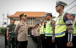 Polres Bojonegoro Siapkan 855 Personil Untuk Pengamanan Pemilu 2024