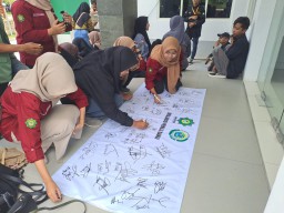 BEM Unugiri Bojonegoro Adakah Aksi Deklarasi Pemilu Damai 2024