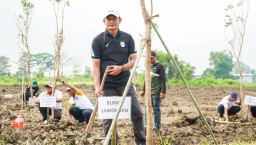 Pemkab Lamongan Tanam 250 Pohon di Kawasan Gajah Mada, Wujudkan Ruang Publik Asri dan Bersih