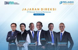 Pelindo Rombak Jajaran Direksi Subholding Peti Kemas