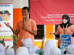 Cargill Ajak 500 Pelajar Pandaan Makan Gratis Dalam Aksi Bergizi