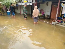 Setelah Gresik Selatan, Kini Wilayah Kabupaten Gresik Utara Dilanda Banjir