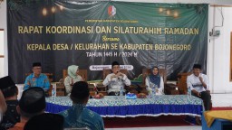 Pemkab Bojonegoro Gelar Rakor dan Silaturahim Ramadan Bareng Para Kepala