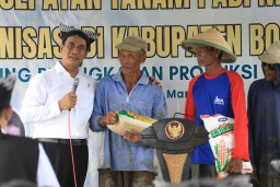Di Bojonegoro, Mentan Amran Ajak Maksimalkan Pompanisasi