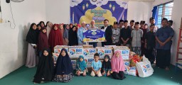 BRI Surabaya Manukan Berbagi Kebahagiaan Ramadhan Bersama Panti Asuhan di Benowo