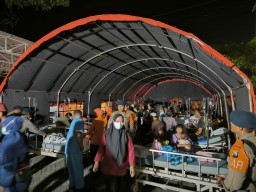 Gempa Reda, Pasien RS Unair Dikembalikan ke Gedung