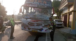 Ngeri, Kecelakaan Beruntun Bus Mira di Jombang, Dua Orang Meninggal Dunia di TKP