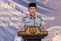 Sebanyak 643 Warga Binaan Lapas Kediri Terima Remisi Idul Fitri