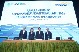 Agresif Tapi Prudent, Bank Mandiri Catat Realisasi Kredit Kuartal I 2024 Tembus Rp 1.435 Triliun