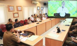 Apel Siaga Pengamanan Pasokan dan Harga Pangan Jelang Idul Fitri 2024, Pj. Gubernur Adhy Pastikan Stok dan Harga Bahan Pokok di Jatim Stabil