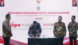 Ekspansi Bisnis, Bank Jatim Teken MoU Jasa Keuangan dengan KEK JIIPE Gresik