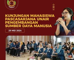 Mahasiswa S2 Pengembangan SDM Unair Belajar ke PT Smelting