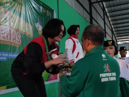 Bripda Mirabell Polwan Polres Gresik dengan Segudang Prestasi