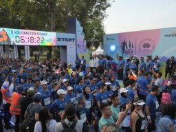 Marathon Impian ! Bank Mandiri Sukses Gelar MJM 2024 dengan Rute Eksotis
