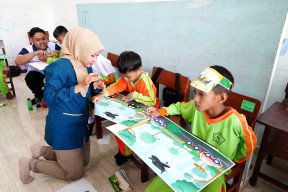 "PG Inspiration Day 2024" Berbagi Kebahagiaan dengan Puluhan Anak Difabel di Gresik