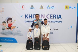 PLN UP3 Surabaya Utara Gelar Khitan Ceria